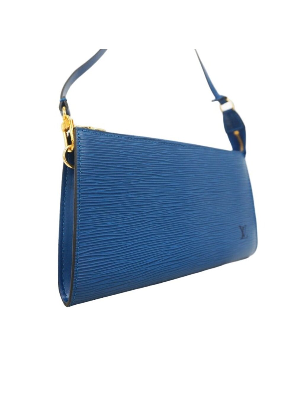 Louis Vuitton Pouch Epi Pochette Toledo Blue - Picture 2 of 8